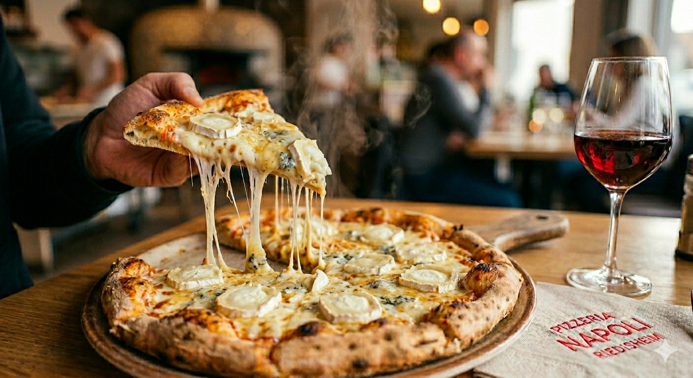 Pizza Quattro formaggi