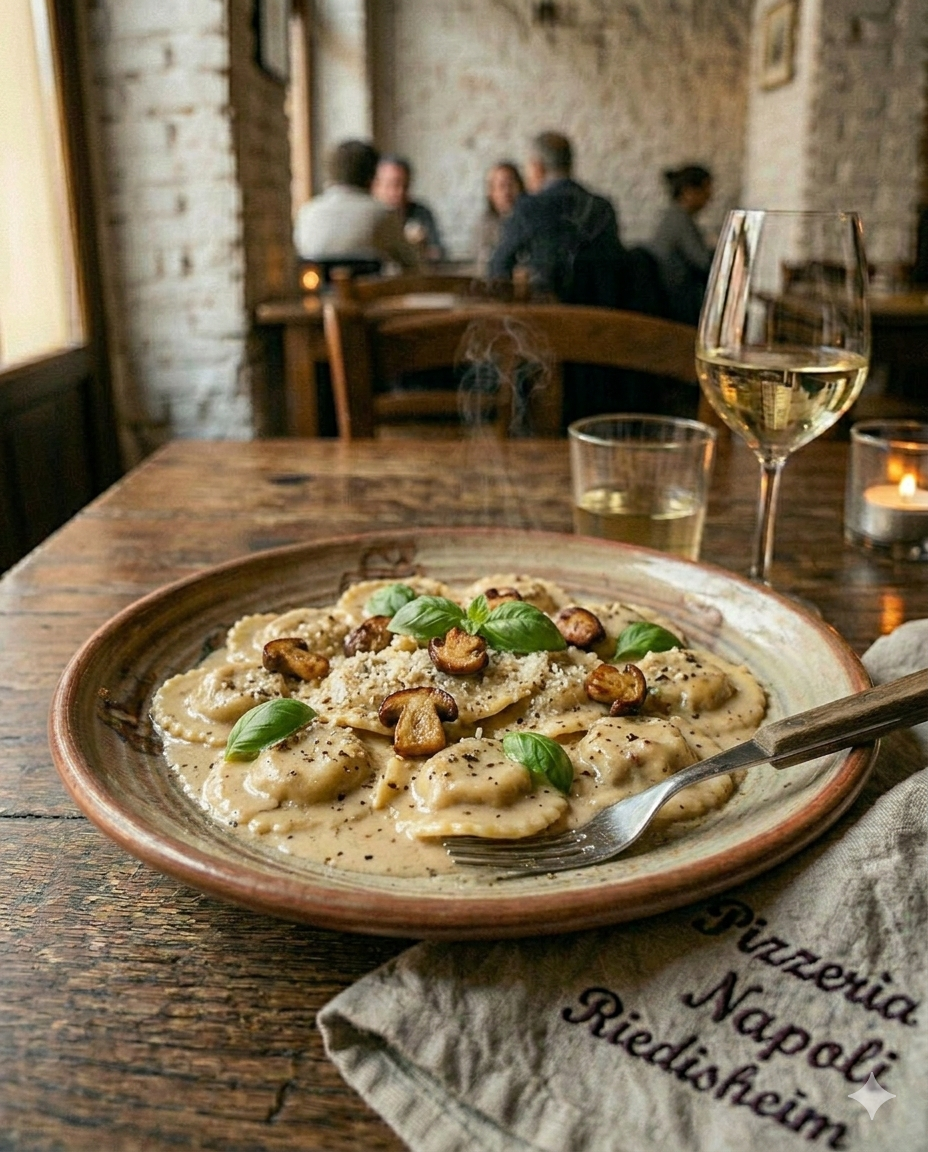Ravioli au cepes