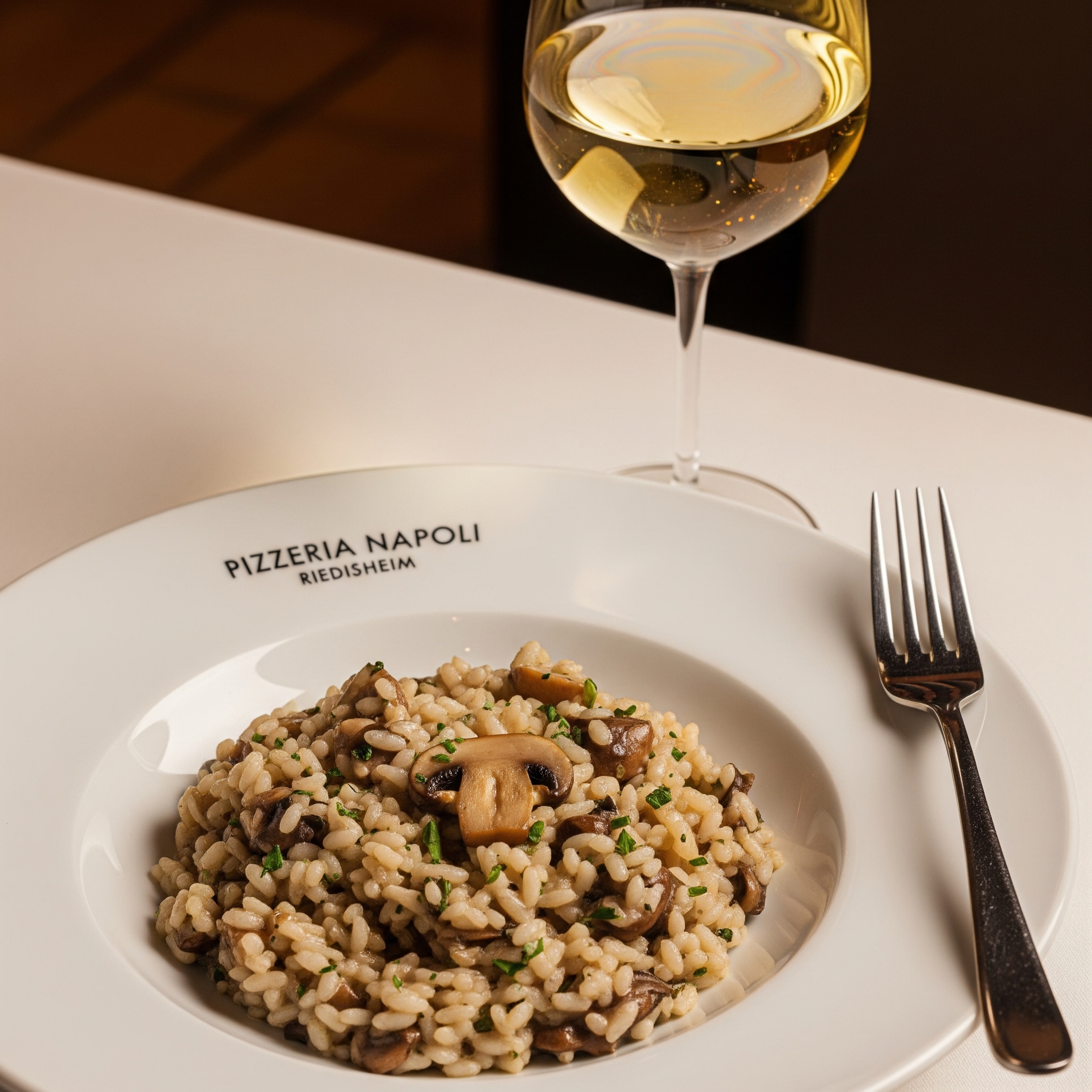 Risotto aux champignons