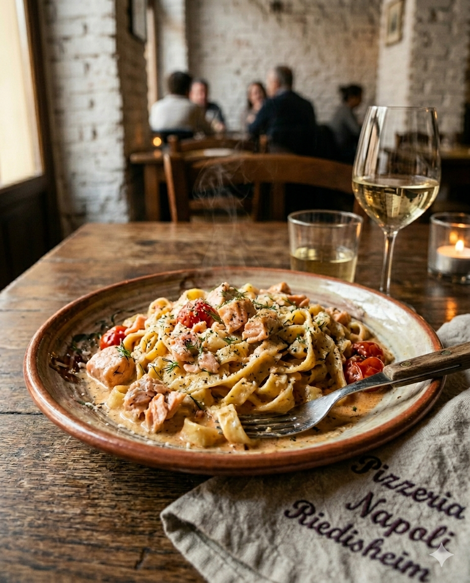 Tagliatelles au saumon