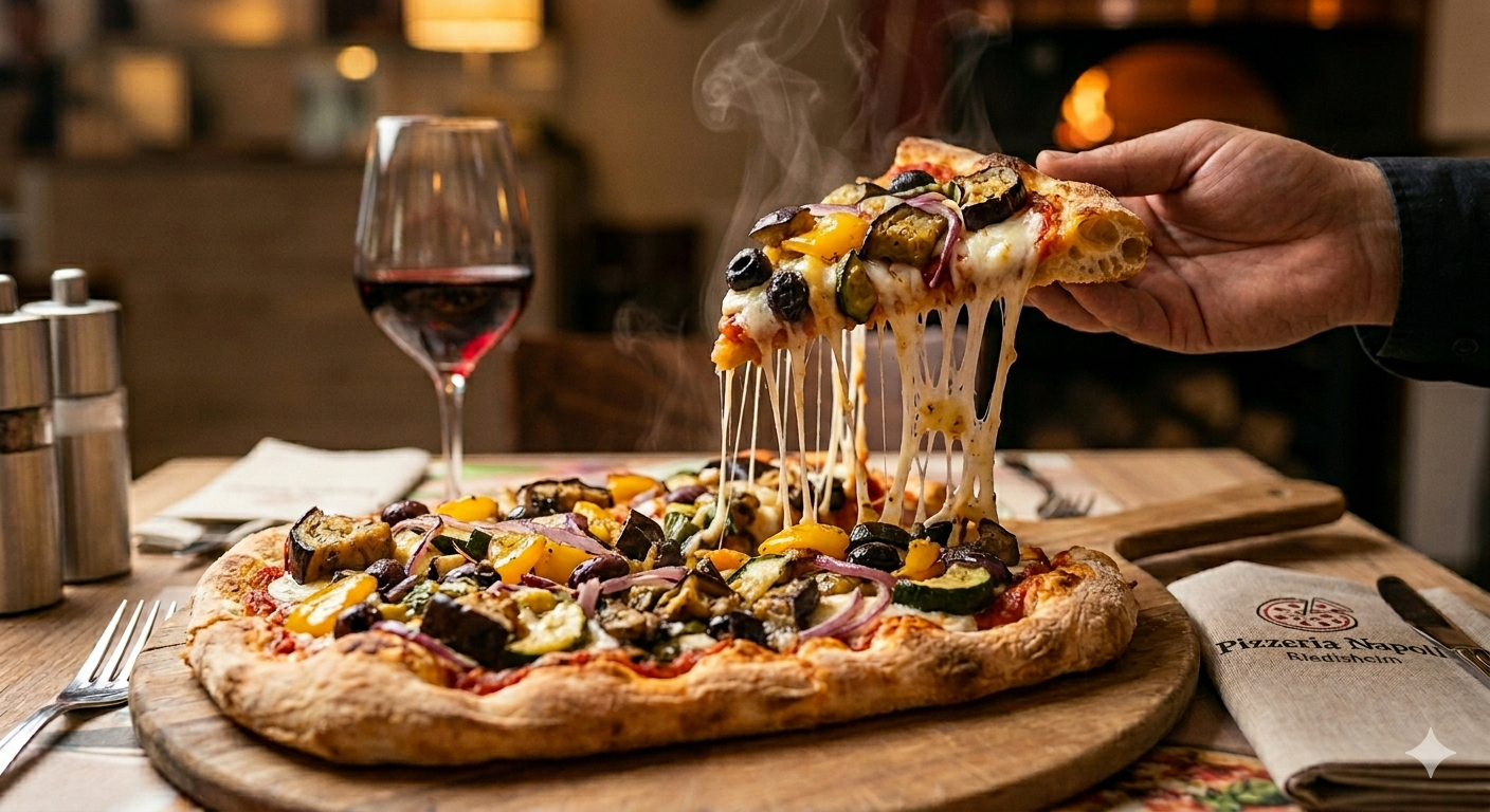 Pinsa au legumes